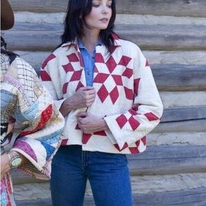 Vintage quilt coat